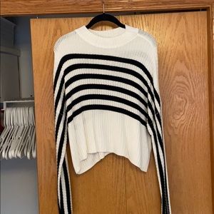 NWT Striped lightweight sweater